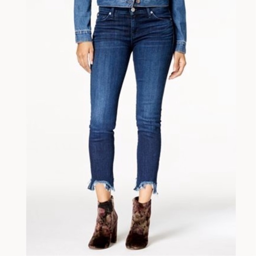 Hudson Tally Mid-Rise Skinny Crop Jeans Size 23